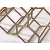Veiniriiul HONEYCOMB kuldne, 34x14xH33 cm
