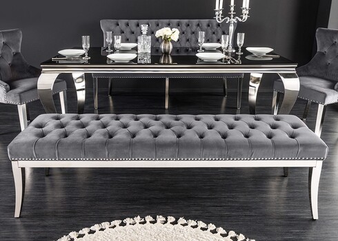 Pink CASTLE hall / hõbe, 163x47xH47 cm