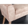 Pink SCARLETT helepruun, 90x30xH56 cm