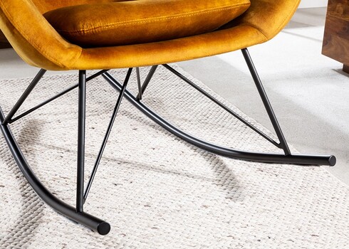 Kiiktool SCANDINAVIA kollane, 77x115xH99 cm