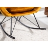 Kiiktool SCANDINAVIA kollane, 77x115xH99 cm