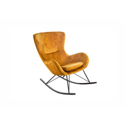 Kiiktool SCANDINAVIA kollane, 77x115xH99 cm