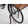 Konsoollaud BICYCLE pruun / must, 194x38xH94 cm