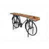 Konsoollaud BICYCLE pruun / must, 194x38xH94 cm