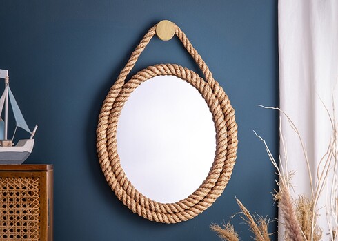 Peegel SEVEN SEAS pruun, 45x3,5xH62 cm