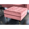 Tumba COSY roosa, 80x80xH45 cm