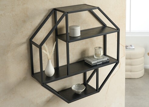 Seinariiul SLIM LINE tumehall, 77x20xH77 cm