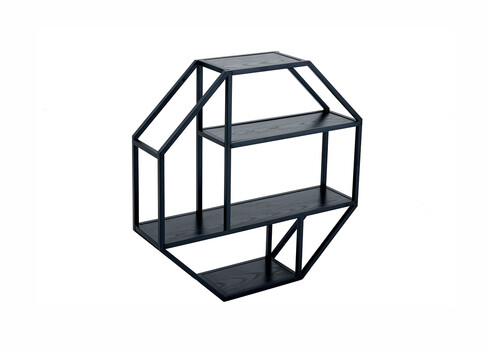 Seinariiul SLIM LINE tumehall, 77x20xH77 cm