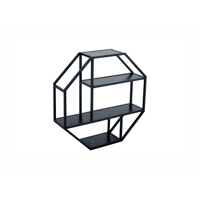 Seinariiul SLIM LINE tumehall, 77x20xH77 cm