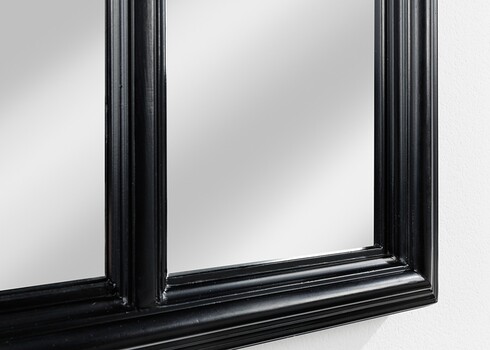 Seinapeegel CASTILLO must, 60x5xH140 cm