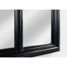 Seinapeegel CASTILLO must, 60x5xH140 cm