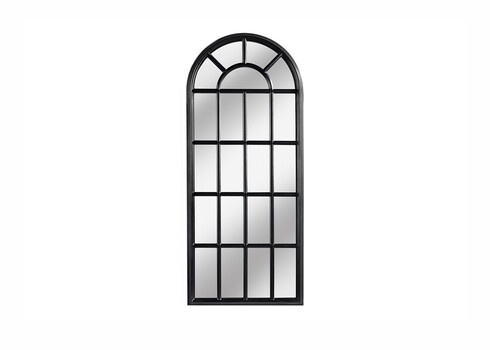 Seinapeegel CASTILLO must, 60x5xH140 cm