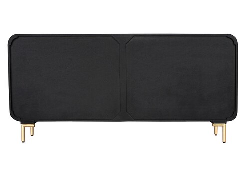 Kummut LAGOON must, 160x38xH75 cm