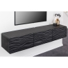 Tv-alus LAGOON must, 160x30xH33 cm