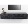 Tv-alus LAGOON must, 160x30xH33 cm