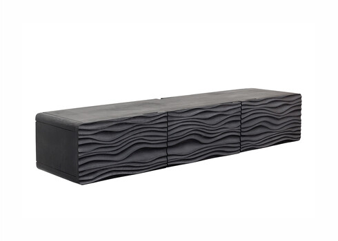 Tv-alus LAGOON must, 160x30xH33 cm