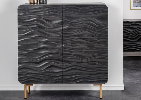 Kapp LAGOON must, 100x38xH120 cm