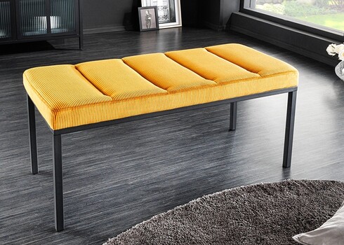 Pink BOUTIQUE kollane, 80x35xH42 cm