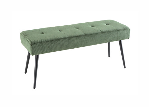 Pink BOUTIQUE roheline velvet, 100x35xH45 cm