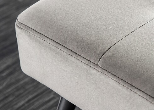 Pink BOUTIQUE helehall velvet, 100x35xH45 cm