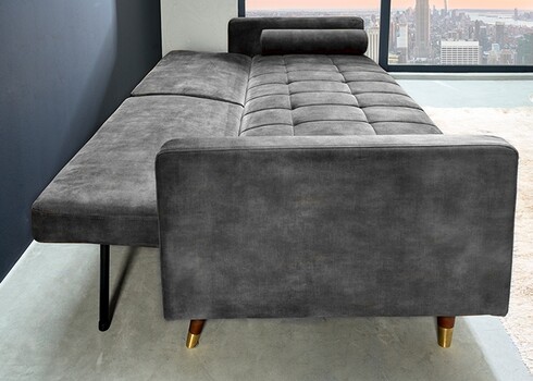 Diivan COUTURE tumehall, 196x74xH80 cm