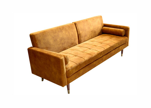 Diivan COUTURE sinepikollane, 196x74xH80 cm