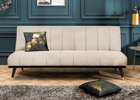 Diivanvoodi PETIT BEAUTE beež, 180x75-108xH66-79 cm