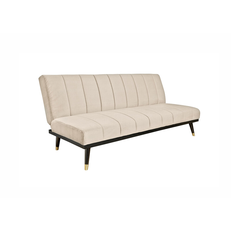 Diivanvoodi PETIT BEAUTE beež, 180x75-108xH66-79 cm