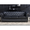 Diivan CHESTERFIELD must, 205x85xH73 cm