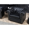 Tugitool CHESTERFIELD must, 110x85xH73 cm