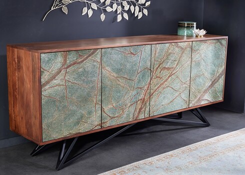 Kummut SOUL naturaalne kivi / pruun, 175x38xH75 cm