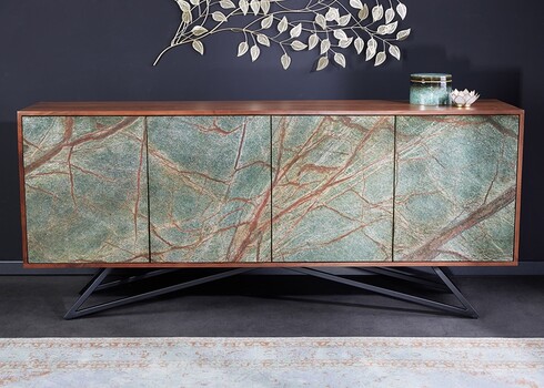 Kummut SOUL naturaalne kivi / pruun, 175x38xH75 cm