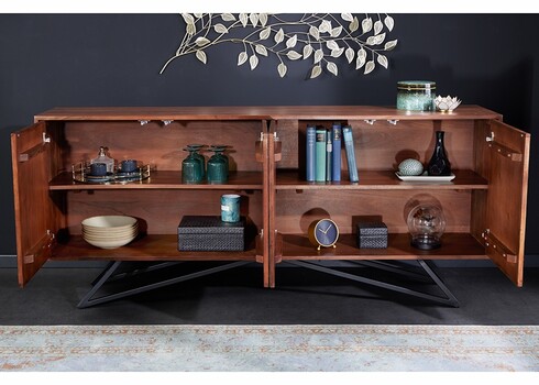 Kummut SOUL naturaalne kivi / pruun, 175x38xH75 cm