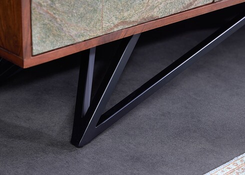 Kummut SOUL naturaalne kivi / pruun, 175x38xH75 cm