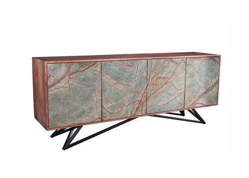 Kummut SOUL naturaalne kivi / pruun, 175x38xH75 cm