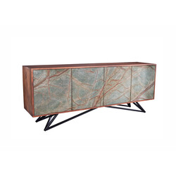 Kummut SOUL naturaalne kivi / pruun, 175x38xH75 cm