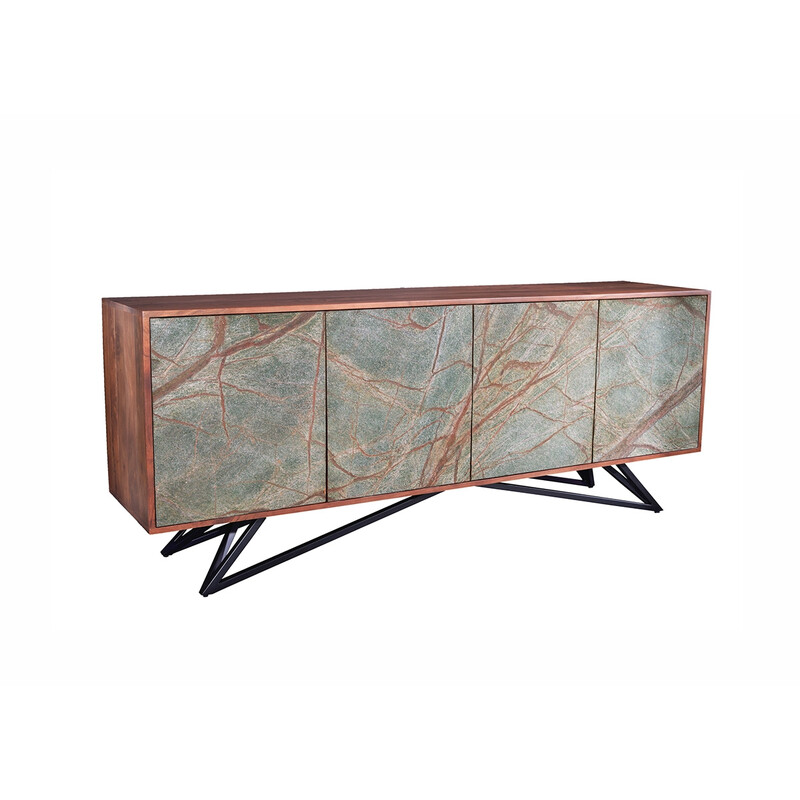 Kummut SOUL naturaalne kivi / pruun, 175x38xH75 cm