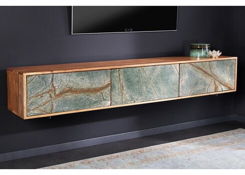 Tv-alus SOUL naturaalne kivi / pruun, 160x33xH29 cm