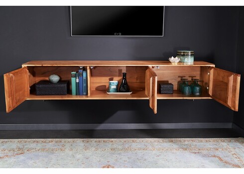 Tv-alus SOUL naturaalne kivi / pruun, 160x33xH29 cm