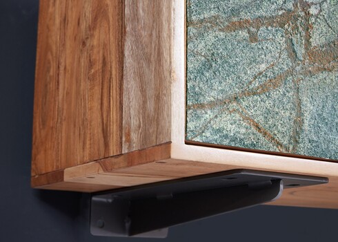 Tv-alus SOUL naturaalne kivi / pruun, 160x33xH29 cm