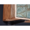 Tv-alus SOUL naturaalne kivi / pruun, 160x33xH29 cm