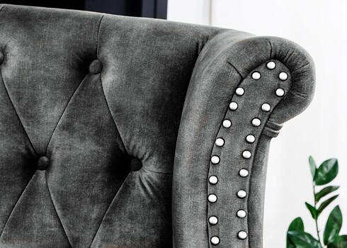 Tugitool CHESTERFIELD tumehall, 85x75xH105 cm