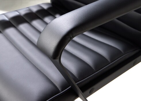 Kontoritool LAZIO must, 70x60xH115-125 cm