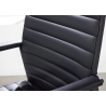 Kontoritool LAZIO must, 70x60xH115-125 cm
