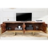 Tv-alus GATSBY pruun / kuldne, 160x42xH50 cm