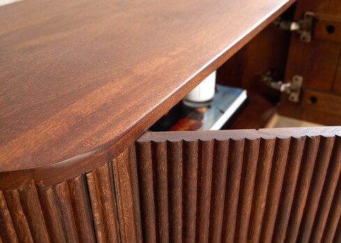 Tv-alus GATSBY pruun / kuldne, 160x42xH50 cm