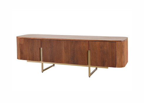 Tv-alus GATSBY pruun / kuldne, 160x42xH50 cm