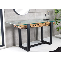 Konsoollaud BARRACUDA naturaalne, 150x50xH76 cm