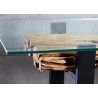 Konsoollaud BARRACUDA naturaalne, 150x50xH76 cm