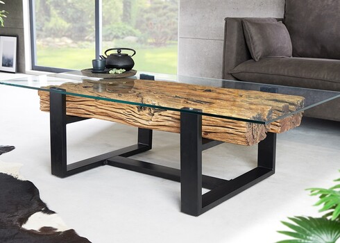 Diivanilaud BARRACUDA naturaalne, 130x70xH42 cm